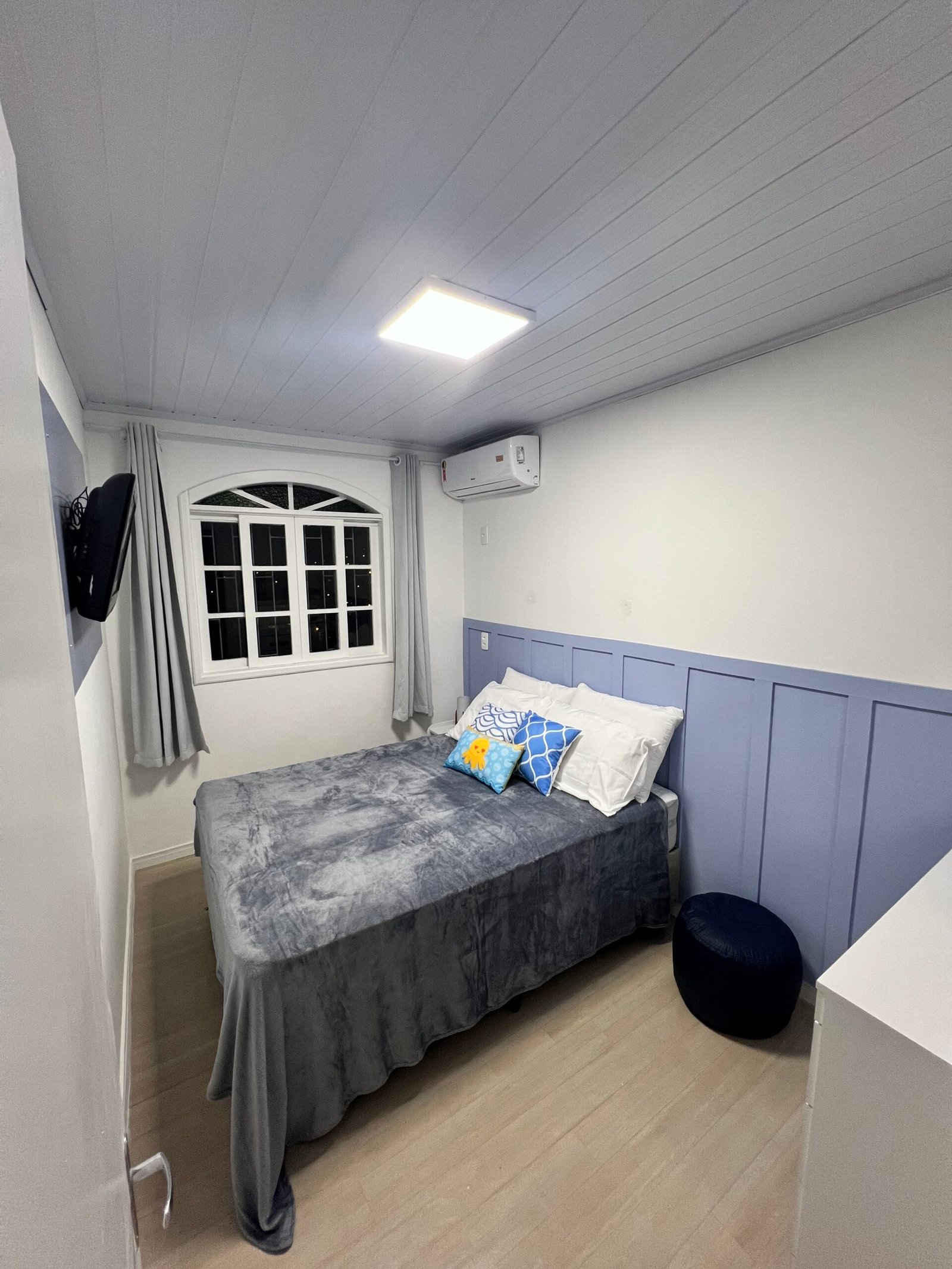 Quarto climatizado da Casa G12